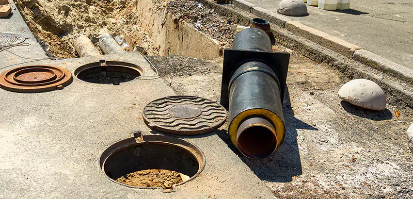 Lateral Sewer Line Replacement in Eastvale