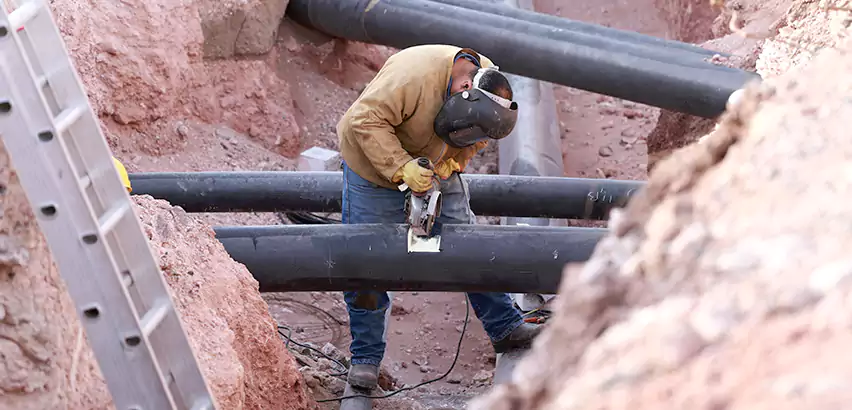 Cast Iron Sewer Pipe Replacement in Eastvale